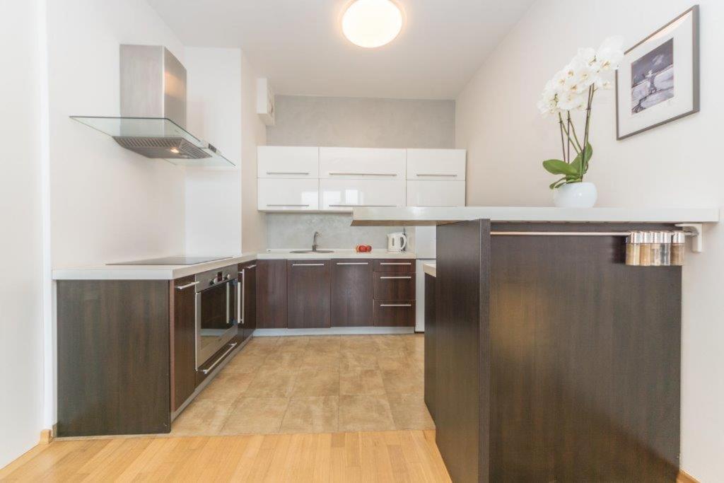 Ferienwohnung Apartament W Sea Towers Z Pieknym Widokiem Gdynia Exterior foto