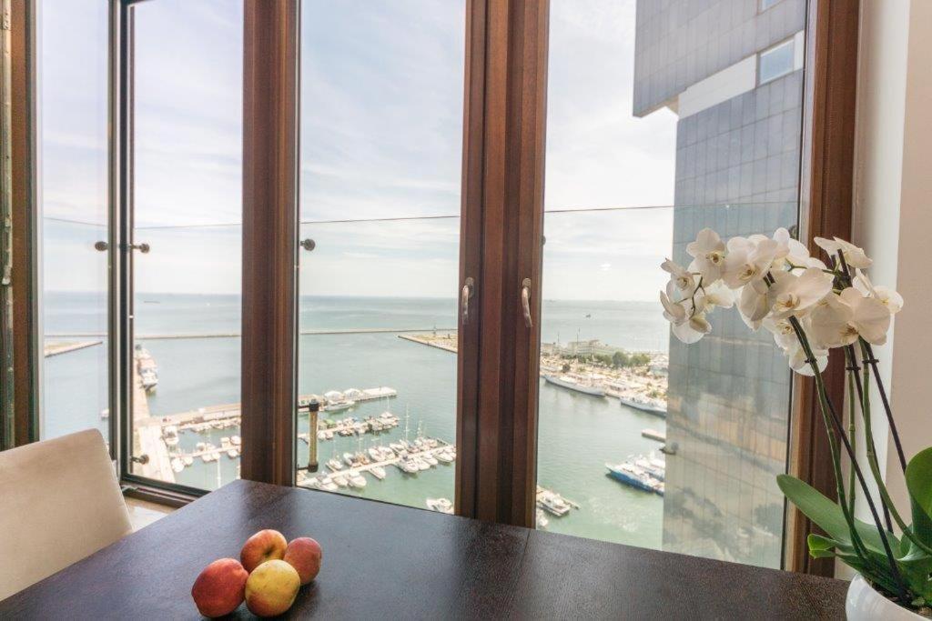Ferienwohnung Apartament W Sea Towers Z Pieknym Widokiem Gdynia Exterior foto